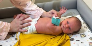 Первой в новогоднюю ночь в Могилеве родилась девочка, которую назвали Анна