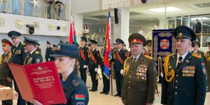 43 новобранца Могилевского областного управления МЧС приняли присягу в свой профессиональный праздник