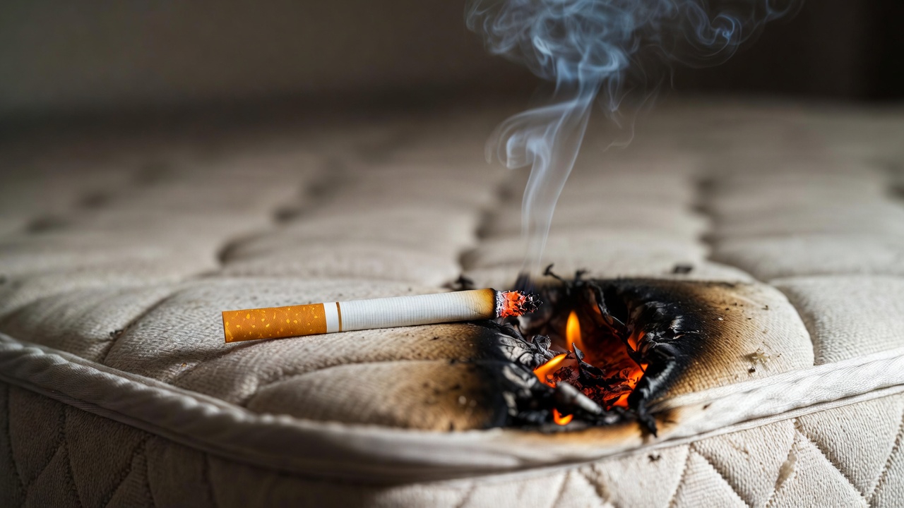 Засыпают с сигаретой и не просыпаются: как неосторожное курение стало главной причиной смертей в огне в Могилевской области