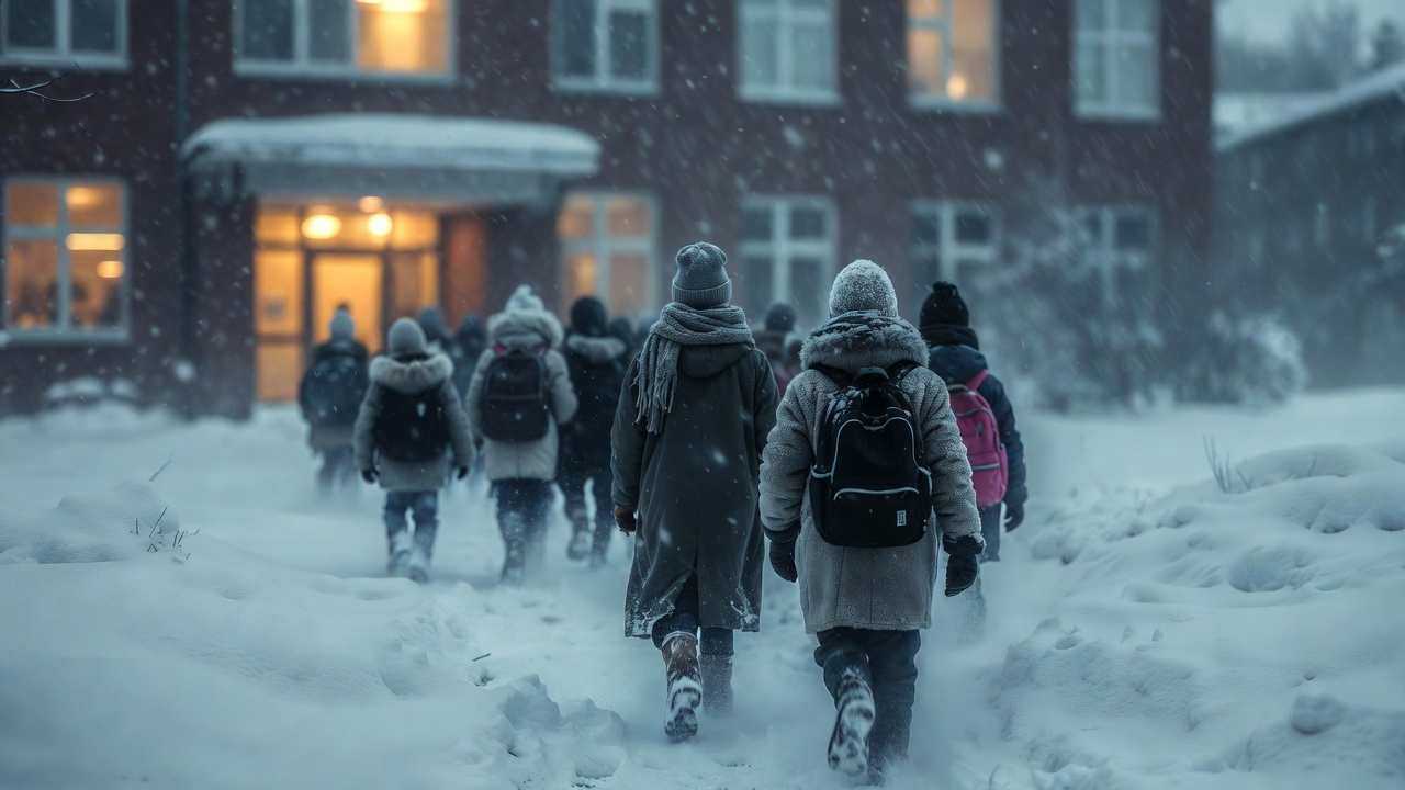 При какой температуре отменяют школу? Правила для родителей и педагогов