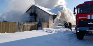 Пожар в Климовичах: частный дом пострадал из-за возможной неисправности обогревателя