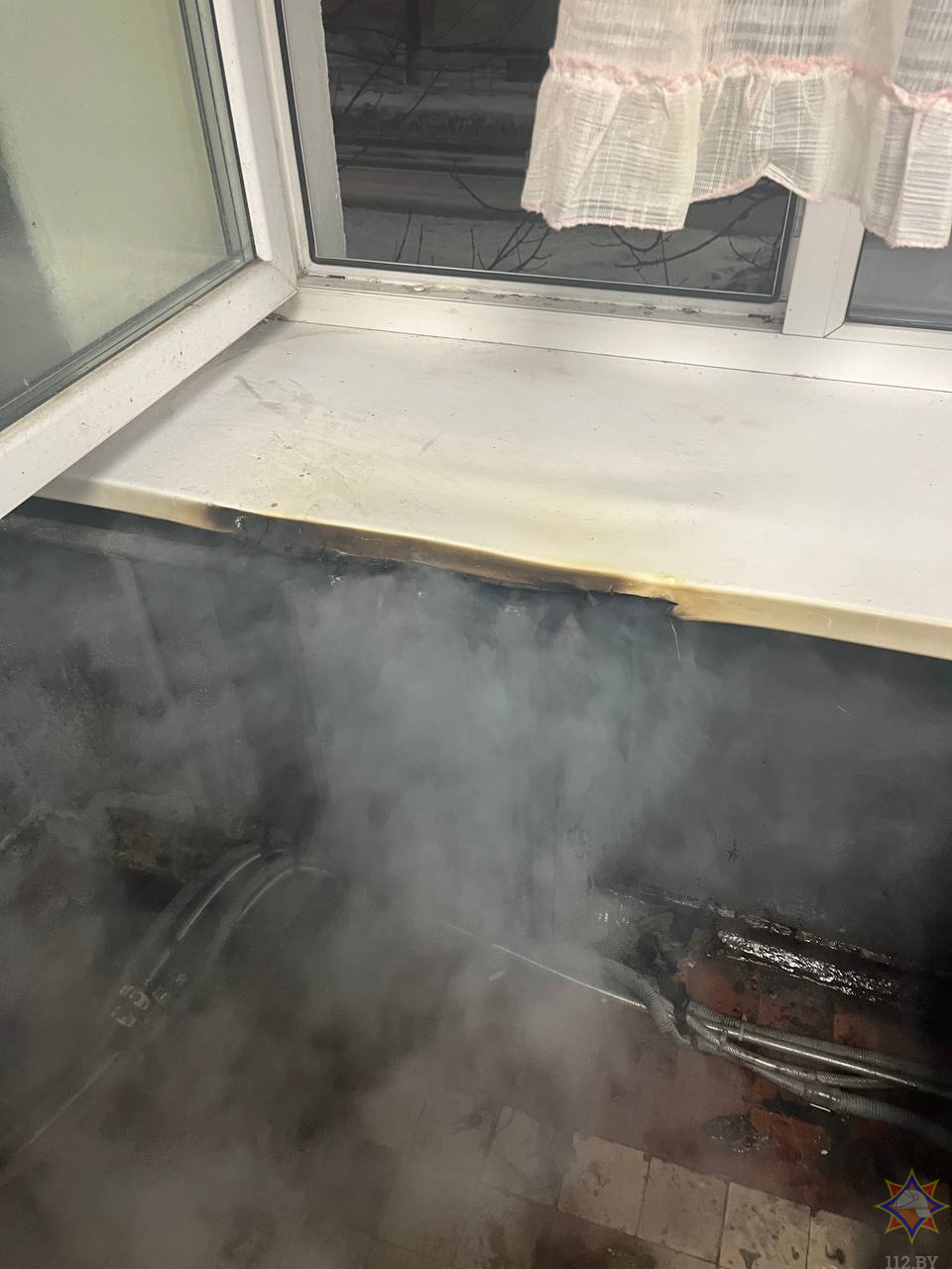 Пожар в общежитии на Строителей в Могилеве: спасатели оперативно ликвидировали возгорание