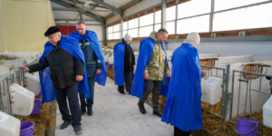 Как сохранить поголовье: рабочая группа облисполкома проверила условия содержания молодняка на МТК «Энергетик». Фото