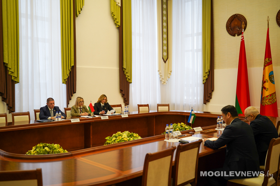 От товарооборота до совместных проектов: Узбекская делегация обсудила в Могилеве перспективы сотрудничества. Фото