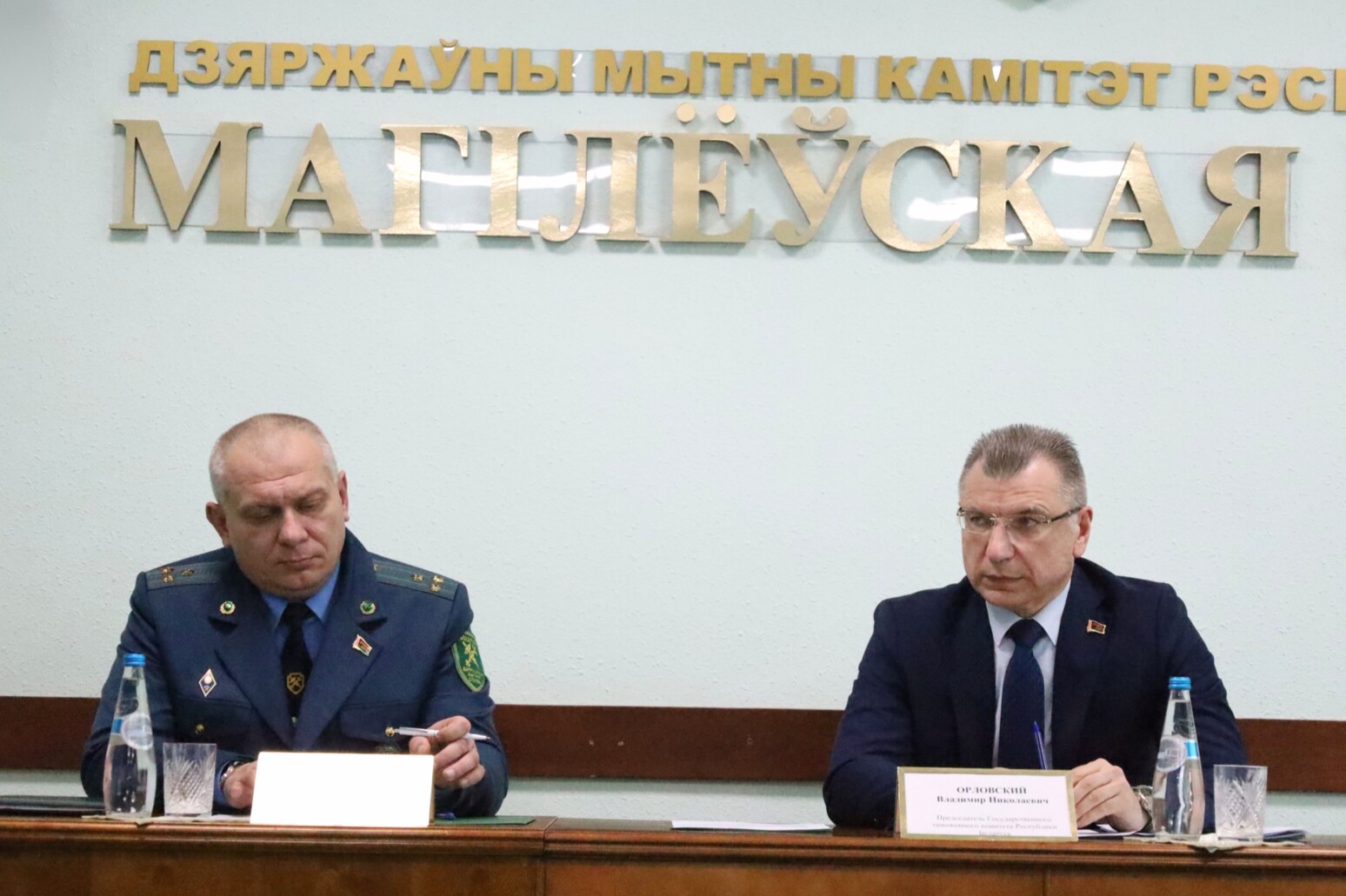 Эффективность работы могилевских таможенников оценил председатель ГТК