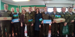 16 призванных аграриев получили поддержку: профсоюз АПК встретился с бойцами в Бобруйске