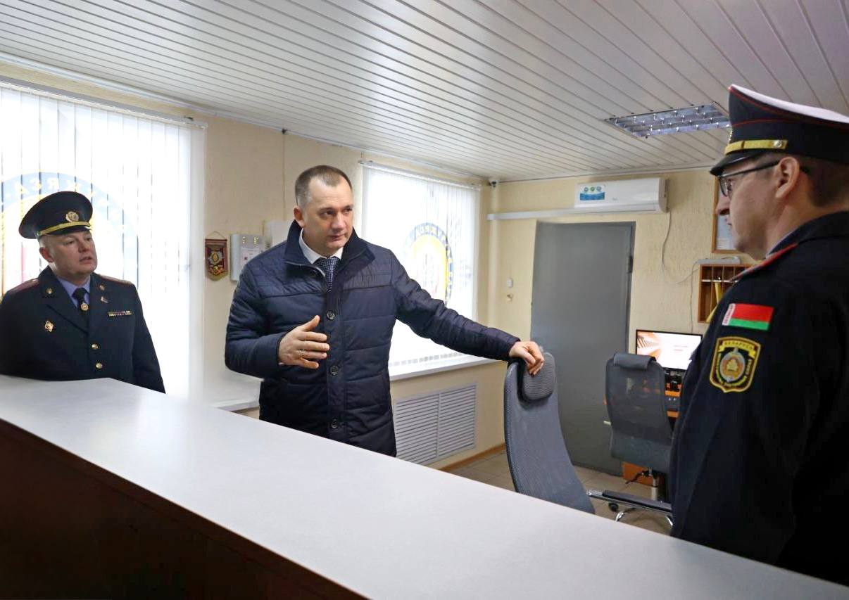 Иван Кубраков с рабочей поездкой посетил Краснопольский и Костюковичский районы