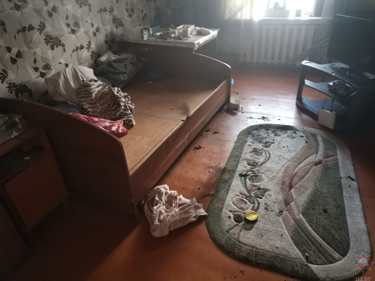 В Могилеве горела квартира в доме на Воровского