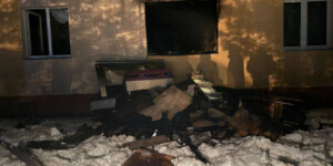 В Мстиславле горело общежитие