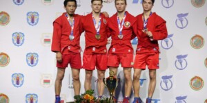 Три медали для Могилева: золото и две бронзы на международном турнире по самбо в Минске