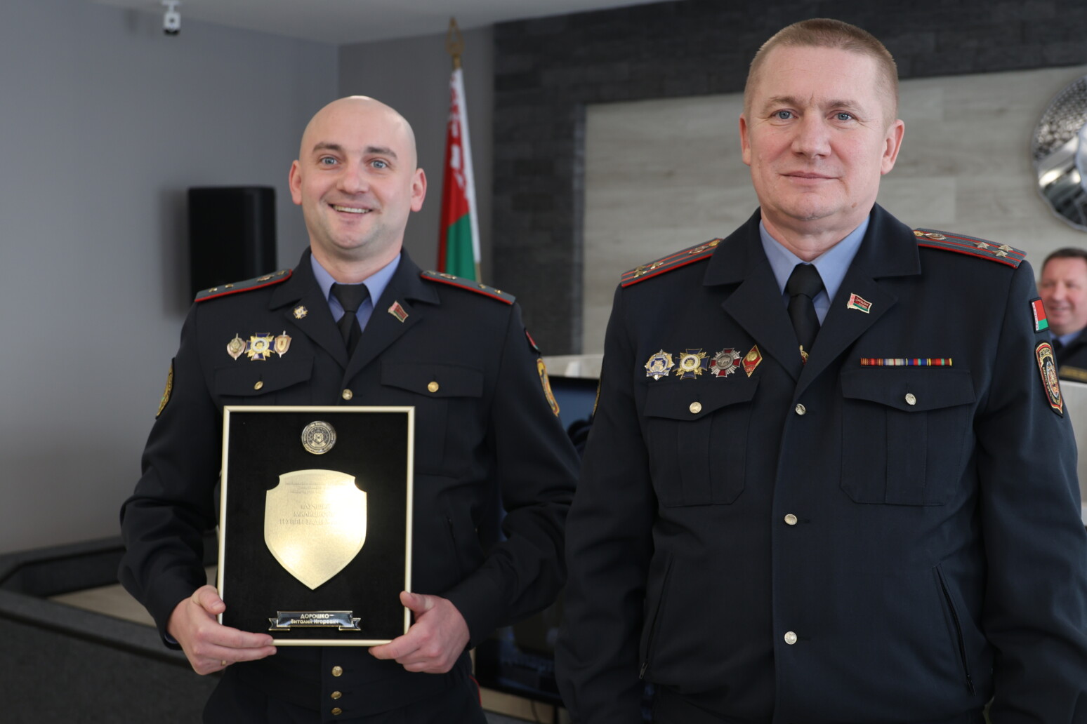 Сила, честь, профессионализм: как Виталий Дорошко стал лучшим милиционером группы задержания Могилевской области