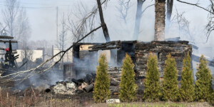 Два дома и постройки горели в Бобруйском районе