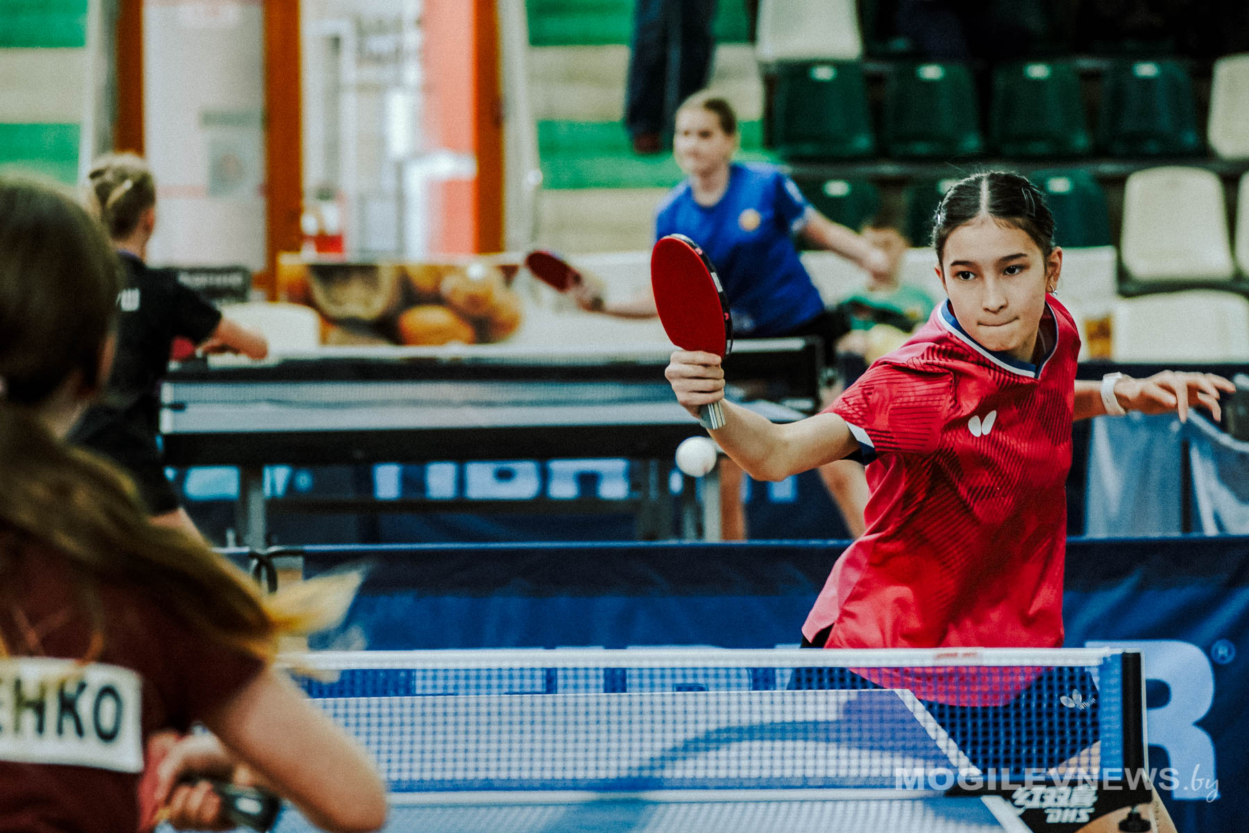 Фотофакт. Турнир по настольному теннису «Кубок надежд» проходит в Могилеве