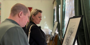 В Могилеве открылась выставка «M@rt. Живопись. Графика. Театр». Фото