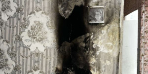 Общежитие горело в Климовичах