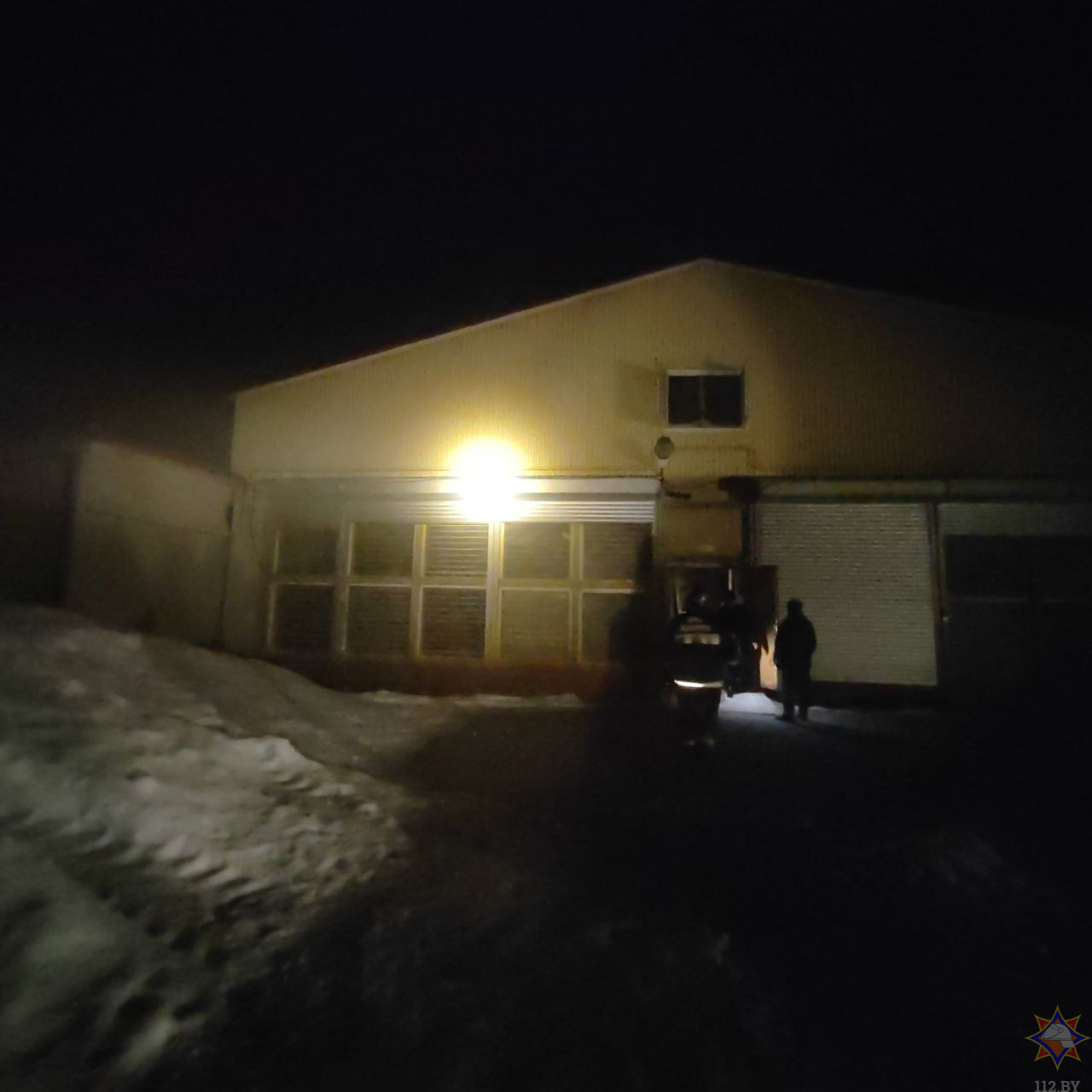 Птицеферма горела под Шкловом