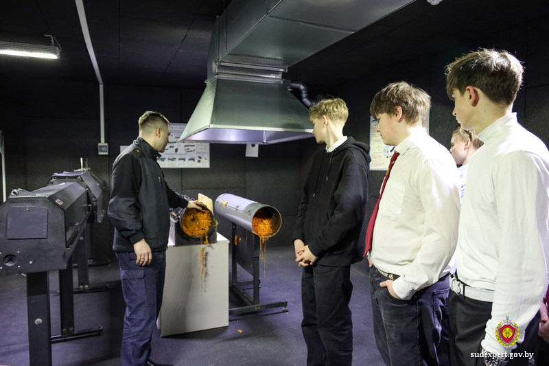 Интерактивное профориентационное мероприятие от судебных экспертов прошло в Могилеве