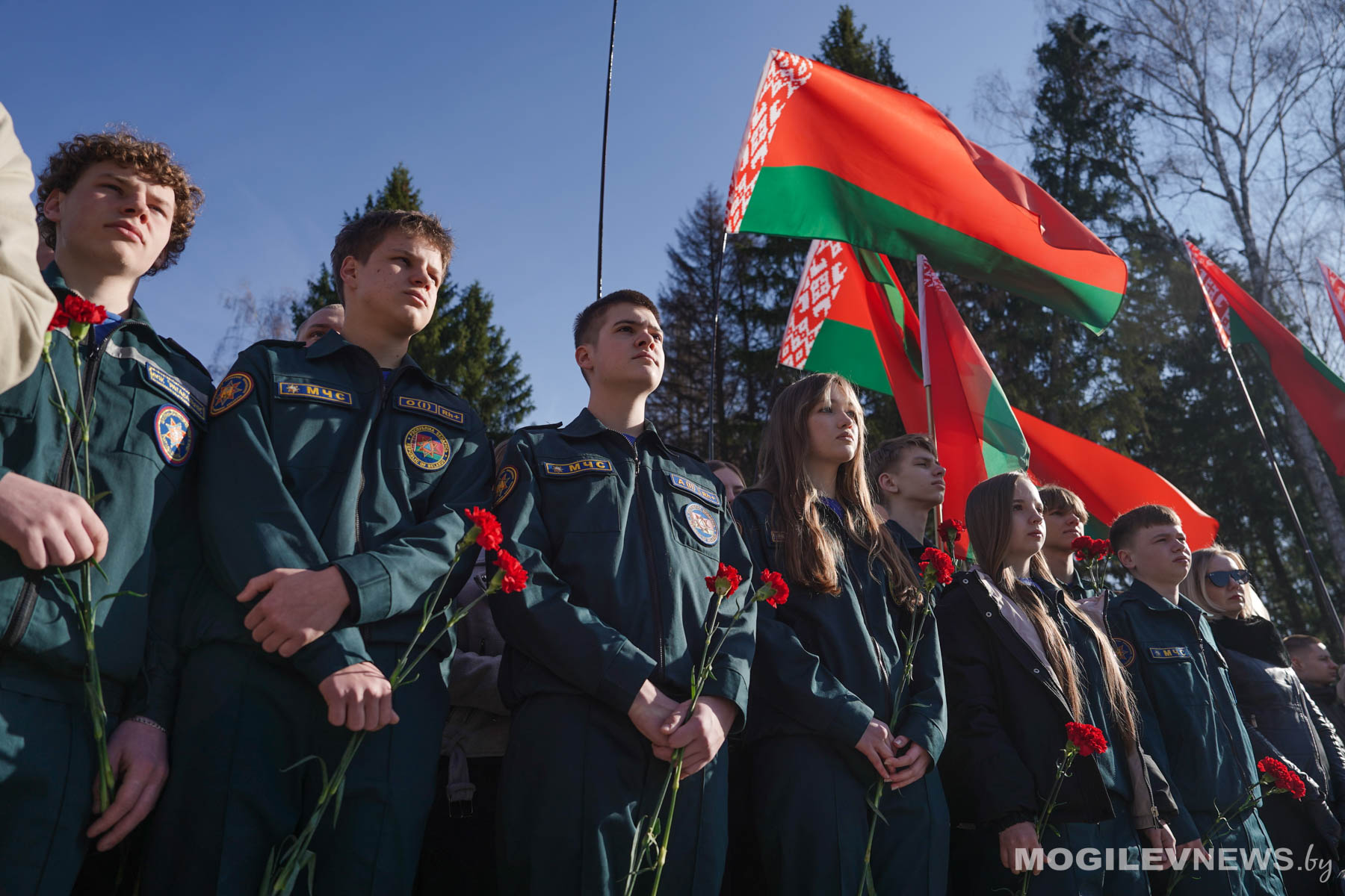 В Могилеве почтили память жертв Хатынской трагедии