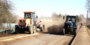 Дорожный сезон открыт: ДРСУ-172 приступило к ремонту трасс в Климовичском районе