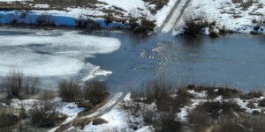 В Мстиславском районе ушел под воду мост через Сож — что будет с движением транспорта