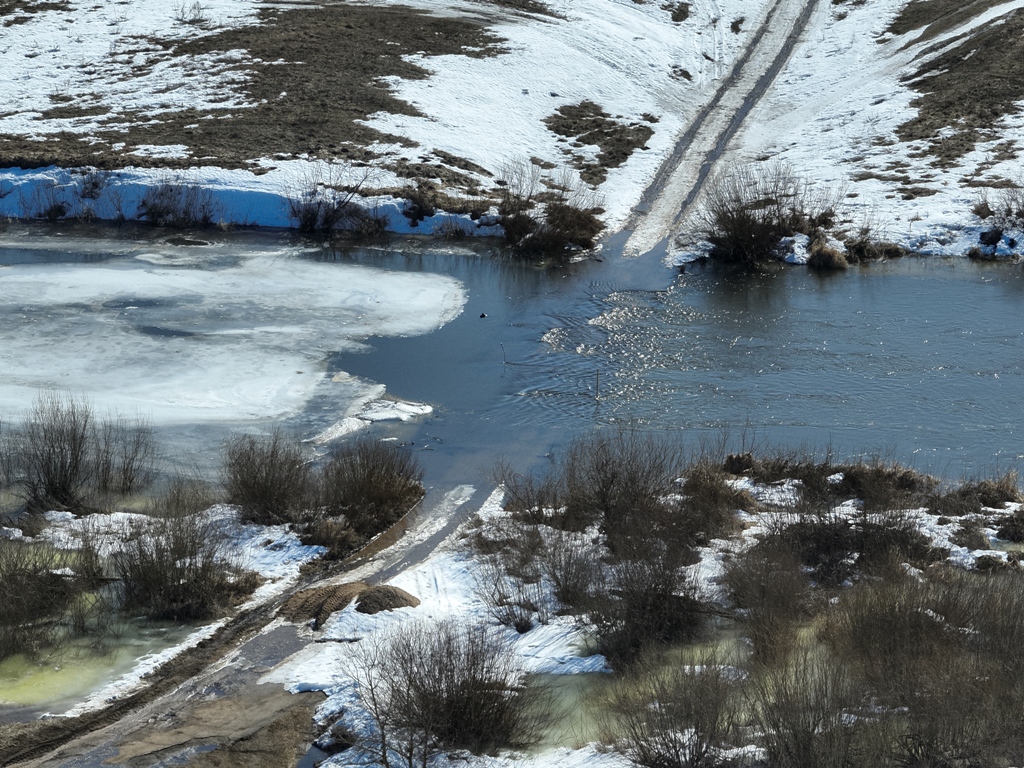 В Мстиславском районе ушел под воду мост через Сож — что будет с движением транспорта