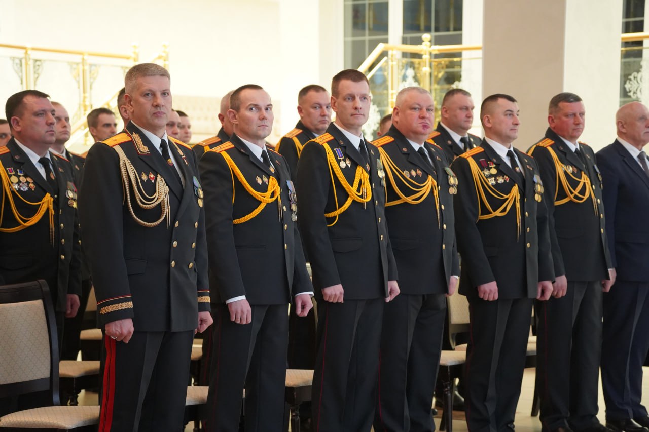 В Могилеве ко Дню белорусской милиции наградили лучших сотрудников
