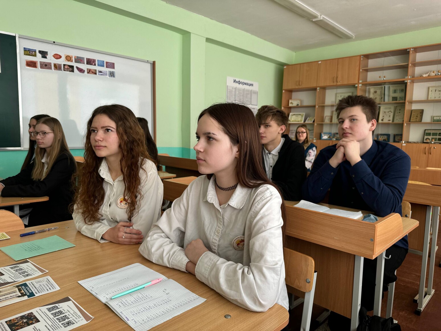 Посмотрели, как обучаются ребята групп аграрной направленности средней школы № 38 г. Могилева