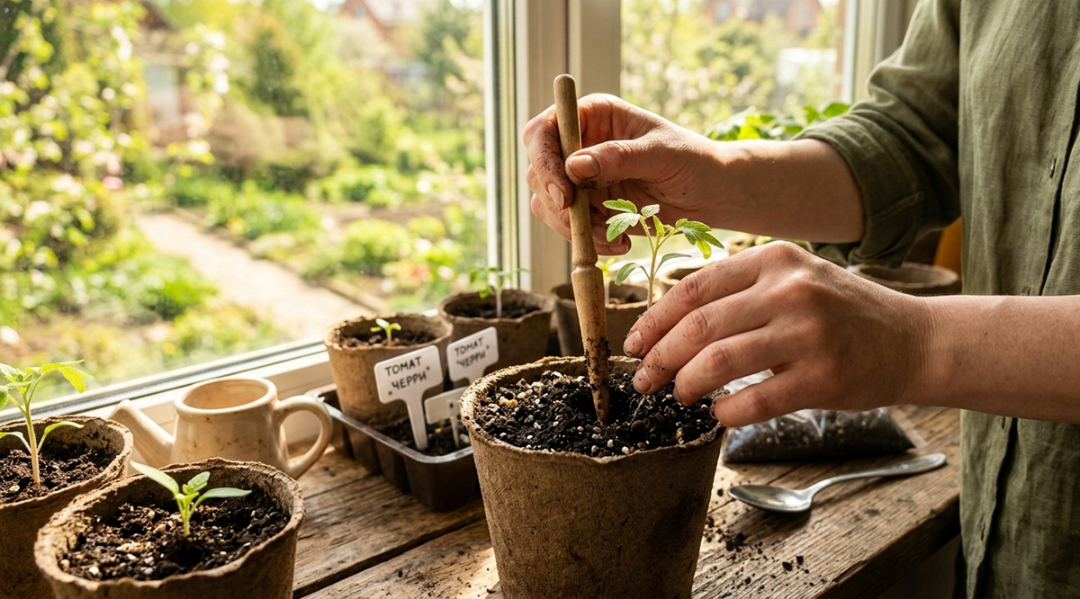 Пикировка рассады: как провести правильно без стресса для растений