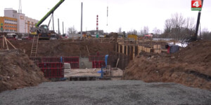 Подземный переход у ТЦ «ПерекрестОК центр» в Могилеве готов на 30% — когда завершат строительство?