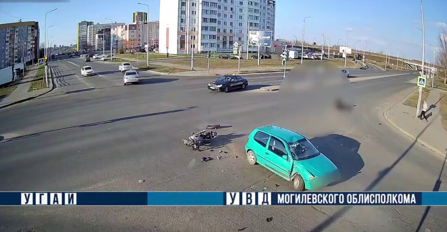 17-летний мотоциклист получил травмы при ДТП в Могилеве