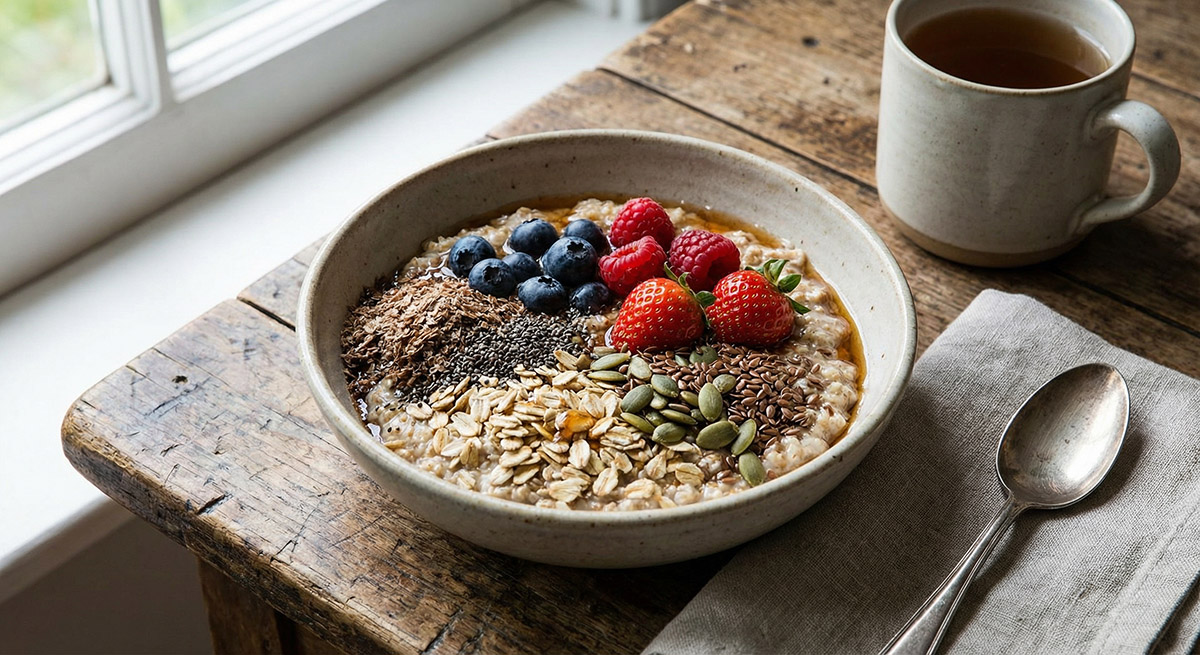 Овсянка с отрубями для похудения: рецепт на воде с плоским животом