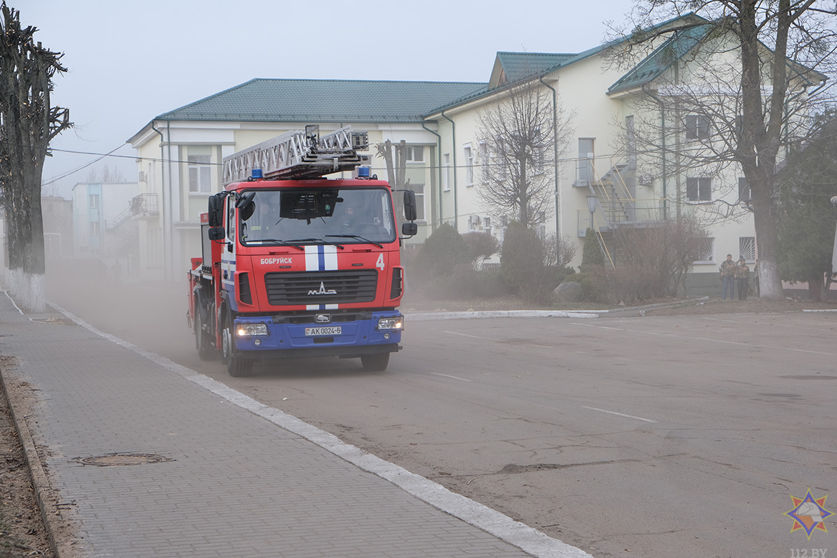 На Бобруйском заводе биотехнологий работали пожарные — выяснили подробности