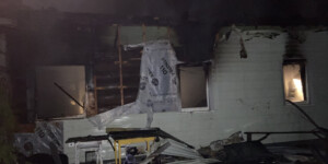 В Кировском районе горел жилой дом