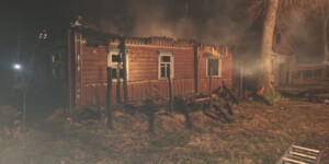 В Мстиславле при ночном пожаре погиб мужчина