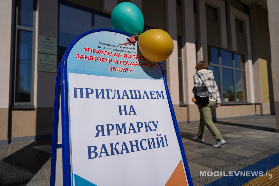 730 способов найти первую работу: в Могилеве дали старт молодежной ярмарке вакансий. Фото