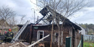 В Могилеве горел дом