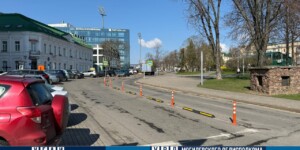 В Могилеве изменили правила парковки на улице Миронова