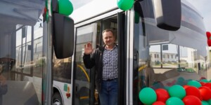 Могилевский филиал Автобусный парк № 1 ОАО «Могилевоблавтотранс» получил существенное пополнение. Фото