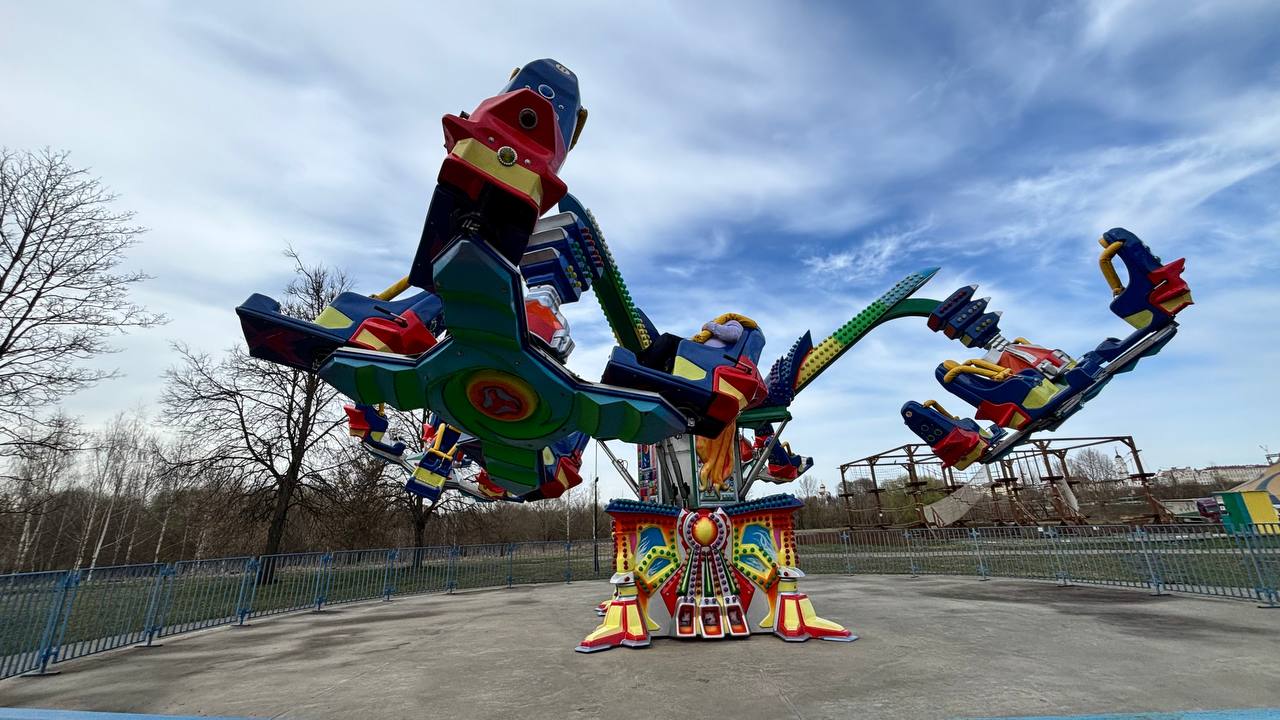 Узнали, когда в Могилевском парке аттракционов заработают карусели
