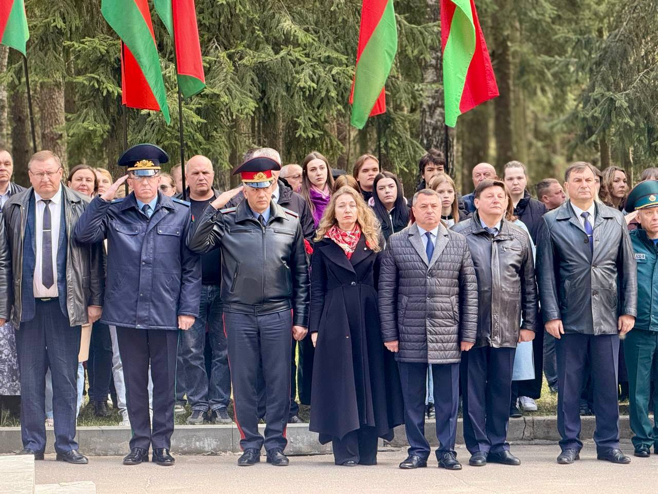 40 лет спустя: в Могилеве отдали дань памяти жертвам чернобыльской аварии