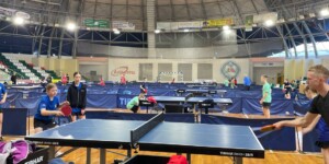 В «Олимпийце» стартовал решающий третий тур командного первенства Беларуси по настольному теннису