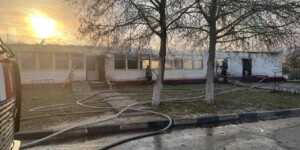 Магазин горел в Чериковском районе