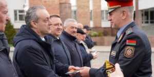 В Могилеве наградили ликвидаторов чернобыльской аварии