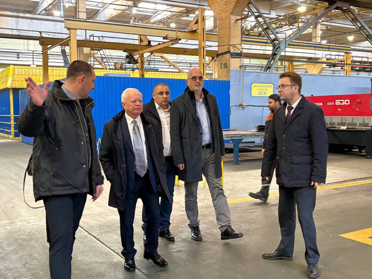 Чрезвычайный и Полномочный Посол Словацкой Республики в Республике Беларусь посетил ОАО «Могилевлифтмаш»