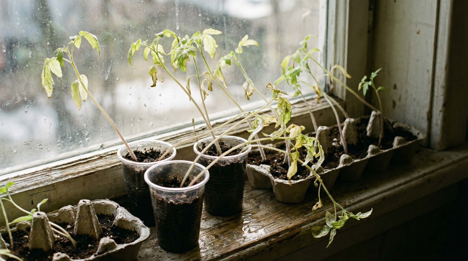 Почему вытягивается рассада: причины и как исправить за 3 шага