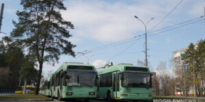 Изменение в работе троллейбусов в Могилеве в период с 18 по 30 апреля