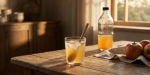 Яблочный уксус перед сном: что происходит с сахаром, весом и кишечником