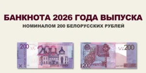В Беларуси с 1 июня появятся обновленные купюры в 200 рублей