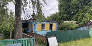 В Чериковском районе на пожаре погиб пенсионер