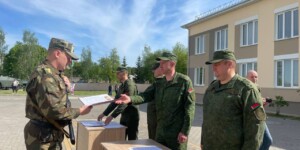 Офицеры запаса в Могилеве приняли военную присягу